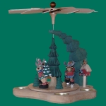 Wandpyramide - Elche gro� - farbig