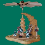 Wandpyramide - Elche gro� Natur